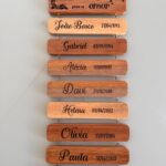 Placa com nome de netos + placa principal