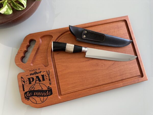 KIT CHURRASCO - PARA O MELHOR PAI DO MUNDO