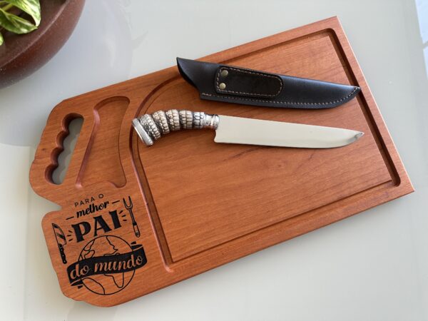 KIT CHURRASCO - PARA O MELHOR PAI DO MUNDO