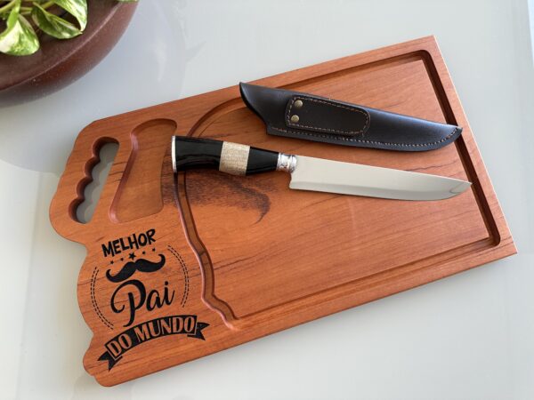 KIT CHURRASCO - MELHOR PAI DO MUNDO
