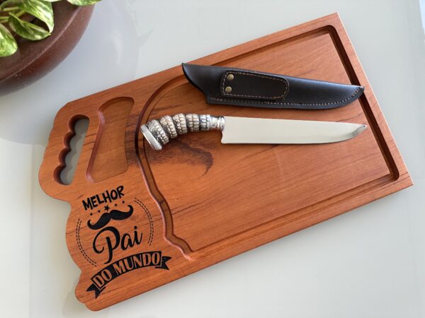 KIT CHURRASCO - MELHOR PAI DO MUNDO