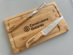 Kit churrasco em bambu - 10 unidades
