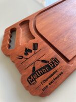 TABUA - MELHOR PAI - MADEIRA CEDRO MARINHEIRO - Imagem 2